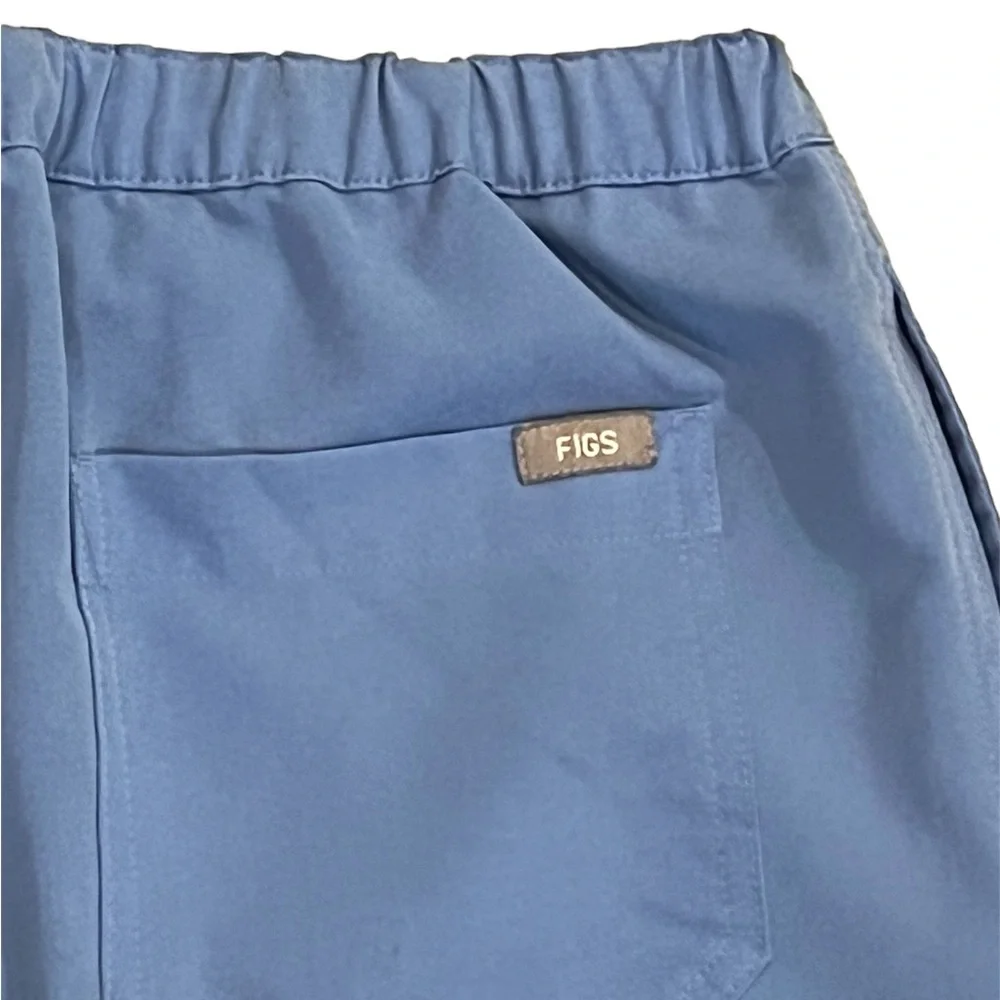 Figs • Pisco / Leon Ceil Blue Scrub Set - S Short